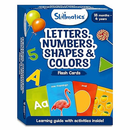 Skillmatics Thick Language Skills Flash Cards for Toddlers - Aaram Parents