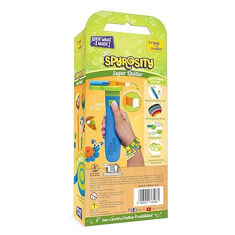 Imagimake Spyrosity DIY Super Quiller Quilling Kit - Aaram Parents