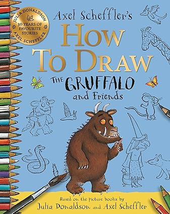 How to Draw The Gruffalo and Friends - Aaram Parents