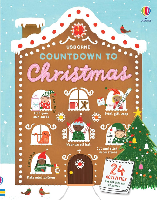 Countdown to Christmas (Activity Book)- Usborne