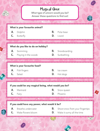 I Love Sparkle Unicorns - Activity Book