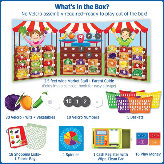 Chalk & Chuckles- Busy Market Activity Kit