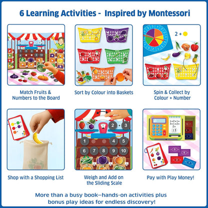 Chalk & Chuckles- Busy Market Activity Kit