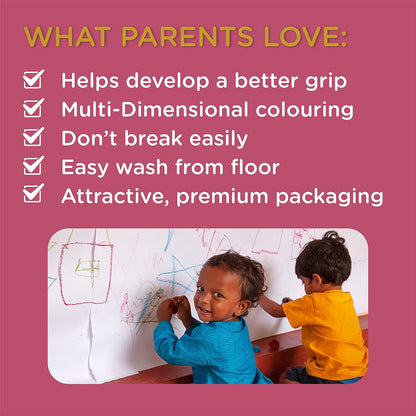 Dabble Organic Beeswax Crayons - Aaram Parents