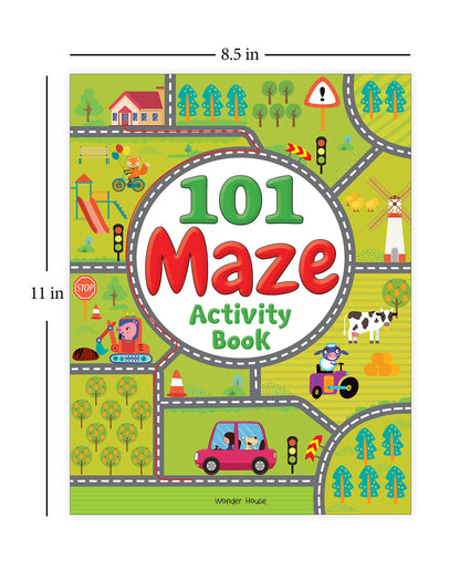 101 Maze Activity Book: Fun Activity Book for Children