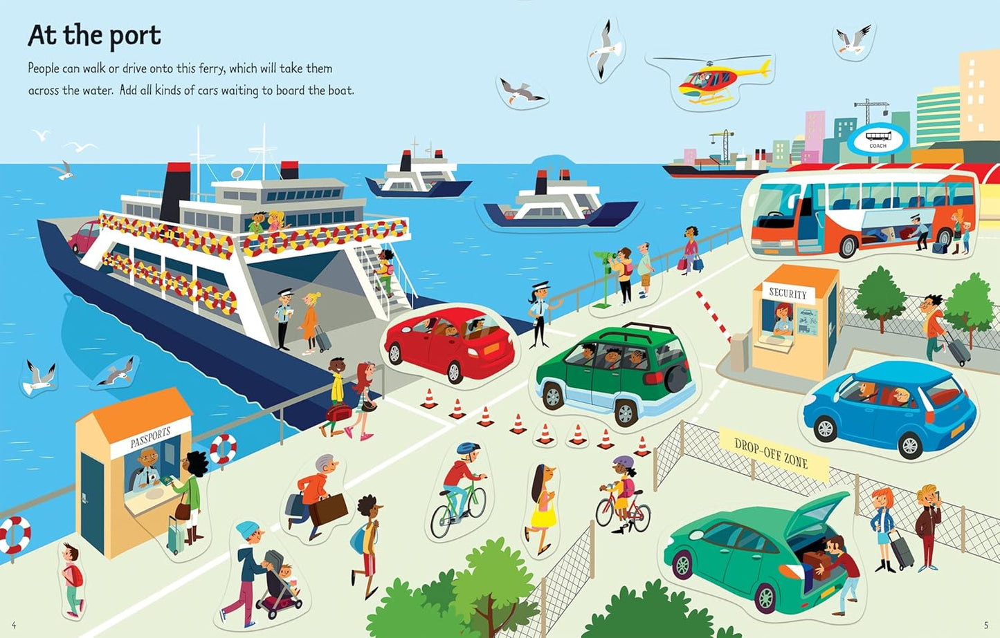 First Sticker Book Travel