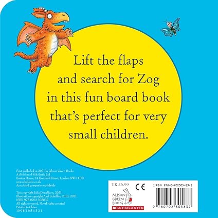 Let's Find Zog: A lift-the-flap board book - Aaram Parents