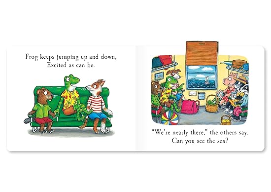 Frog's Day Out: A Lift-the-flap Story - Aaram Parents