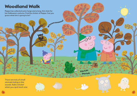 Peppa Pig: Peppa's Halloween Sticker Activity Book