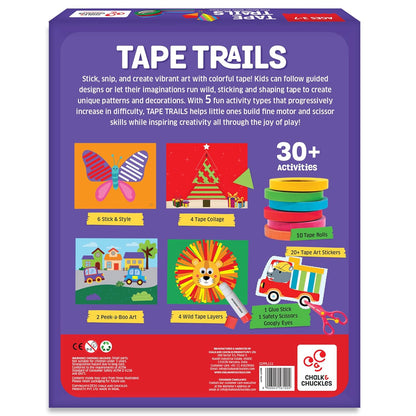 Chalk & Chuckles- Tape Trails