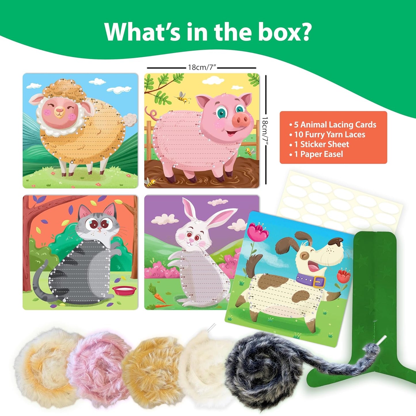 Chalk & Chuckles- Lace Art Furry Animals