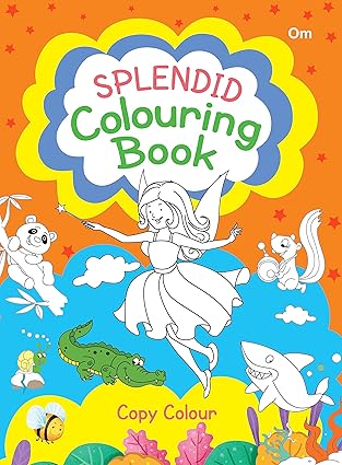 Colouring book: Splendid Colouring Book for Kids - Aaram Parents