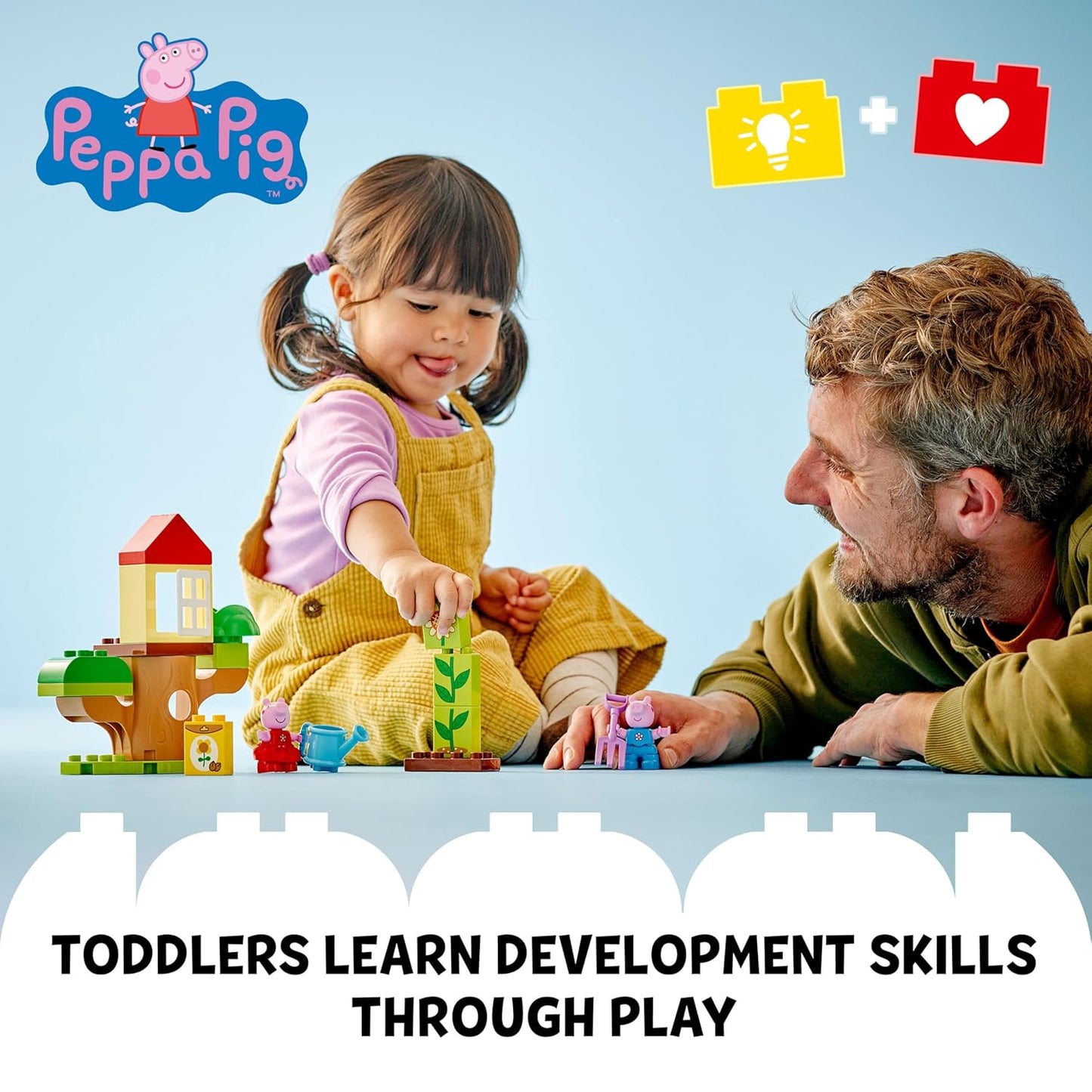 LEGO DUPLO Peppa Pig Garden and Tree House Toy - Aaram Parents