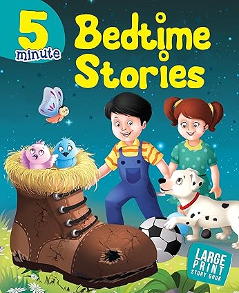 Story Book: 5 Minute Bedtime Stories for children ( Large Print) - Aaram Parents