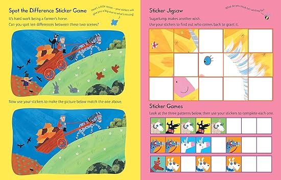 Sugarlump and the Unicorn Sticker Book - Aaram Parents