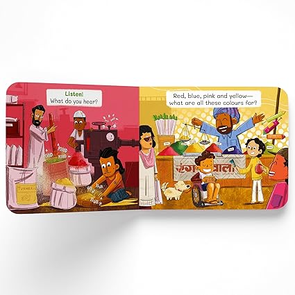 My Little Book of Holi - Aaram Parents