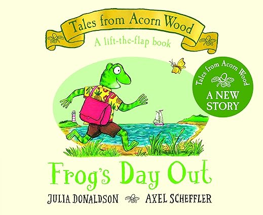 Frog's Day Out: A Lift-the-flap Story - Aaram Parents