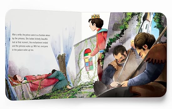 My first Illustrated Fairytale Board Book - Sleeping Beauty Board Book - Aaram Parents