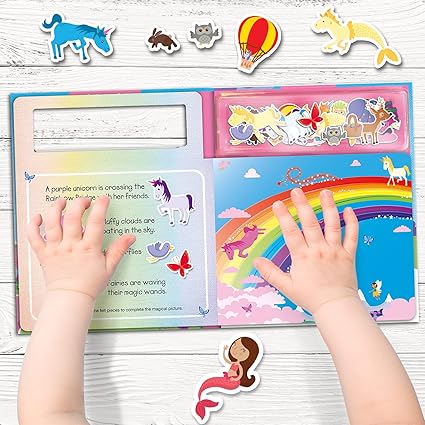 Soft Felt Play Books: Unicorns - Aaram Parents