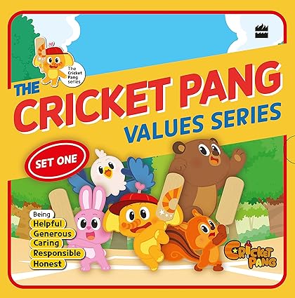 Cricket Pang Values Series: Set Of Five Books - Aaram Parents