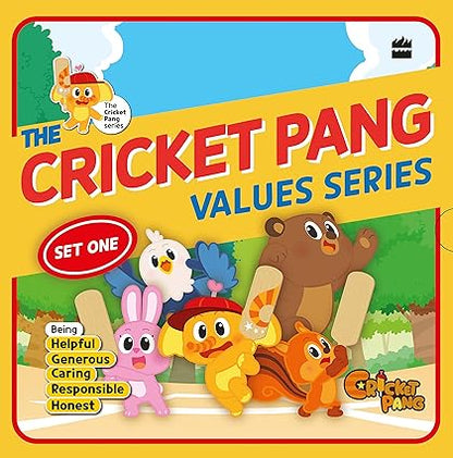 Cricket Pang Values Series: Set Of Five Books - Aaram Parents