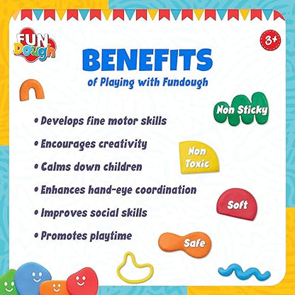 Funskool Cup Cake Party Play Dough Kit - Aaram Parents