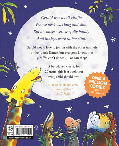 Giraffes Can't Dance - Board Book by Giles Andreae