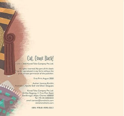 Cat, Come Back! [Wall Chart] - Aaram Parents