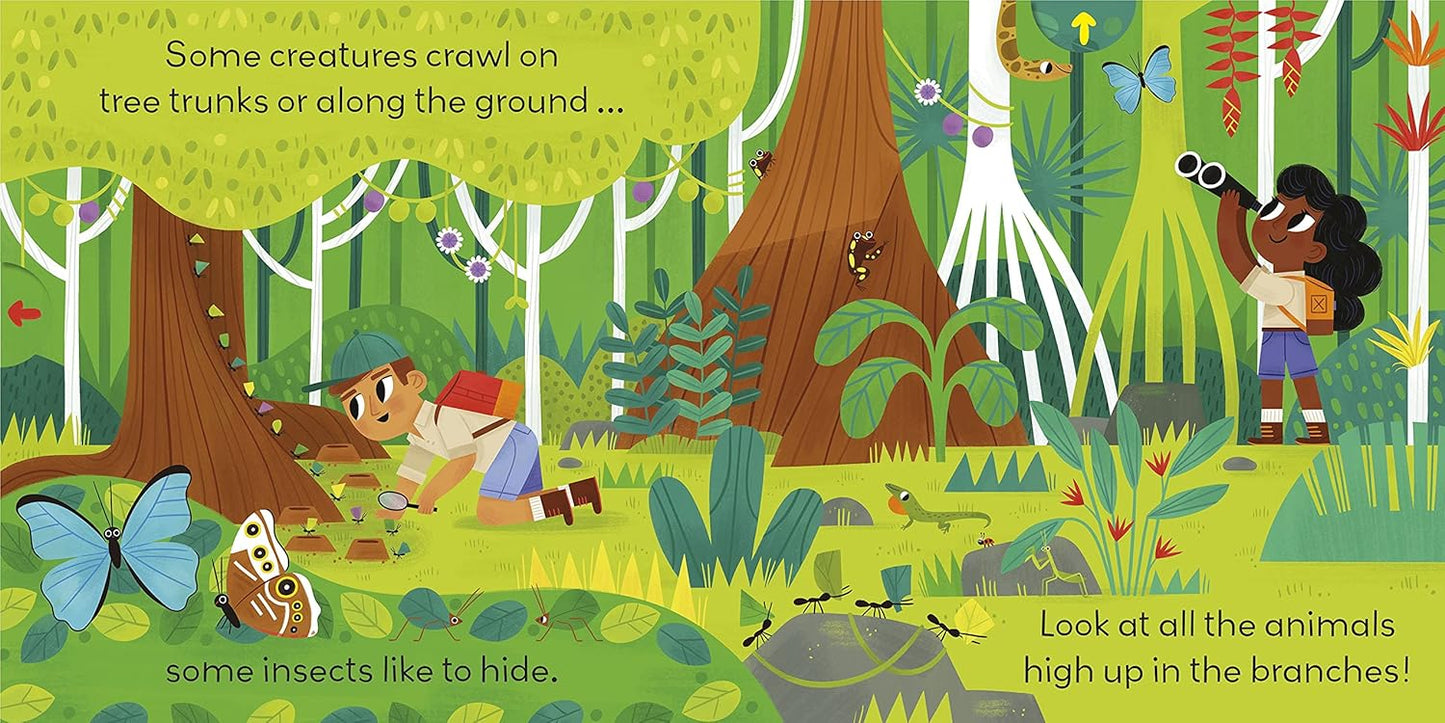Little World: Jungle Journey: A push-and-pull adventure [Board book]