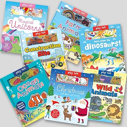 SOFT FELT PLAY BOOKS: DINOSOURS - Aaram Parents