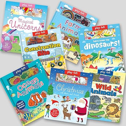 SOFT FELT PLAY BOOKS: DINOSOURS - Aaram Parents