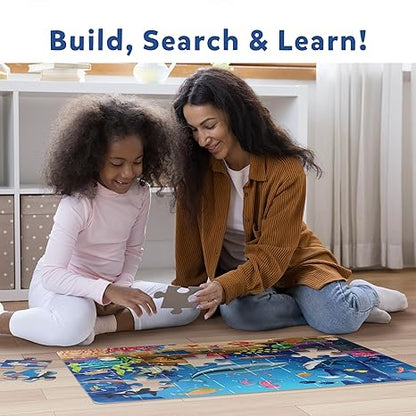 Skillmatics Piece & Play - Underwater Animals Jigsaw Puzzle - Aaram Parents