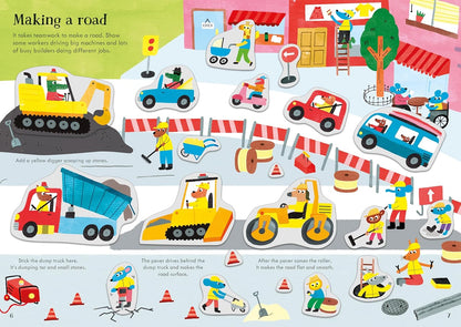 Little First Stickers- Building Site