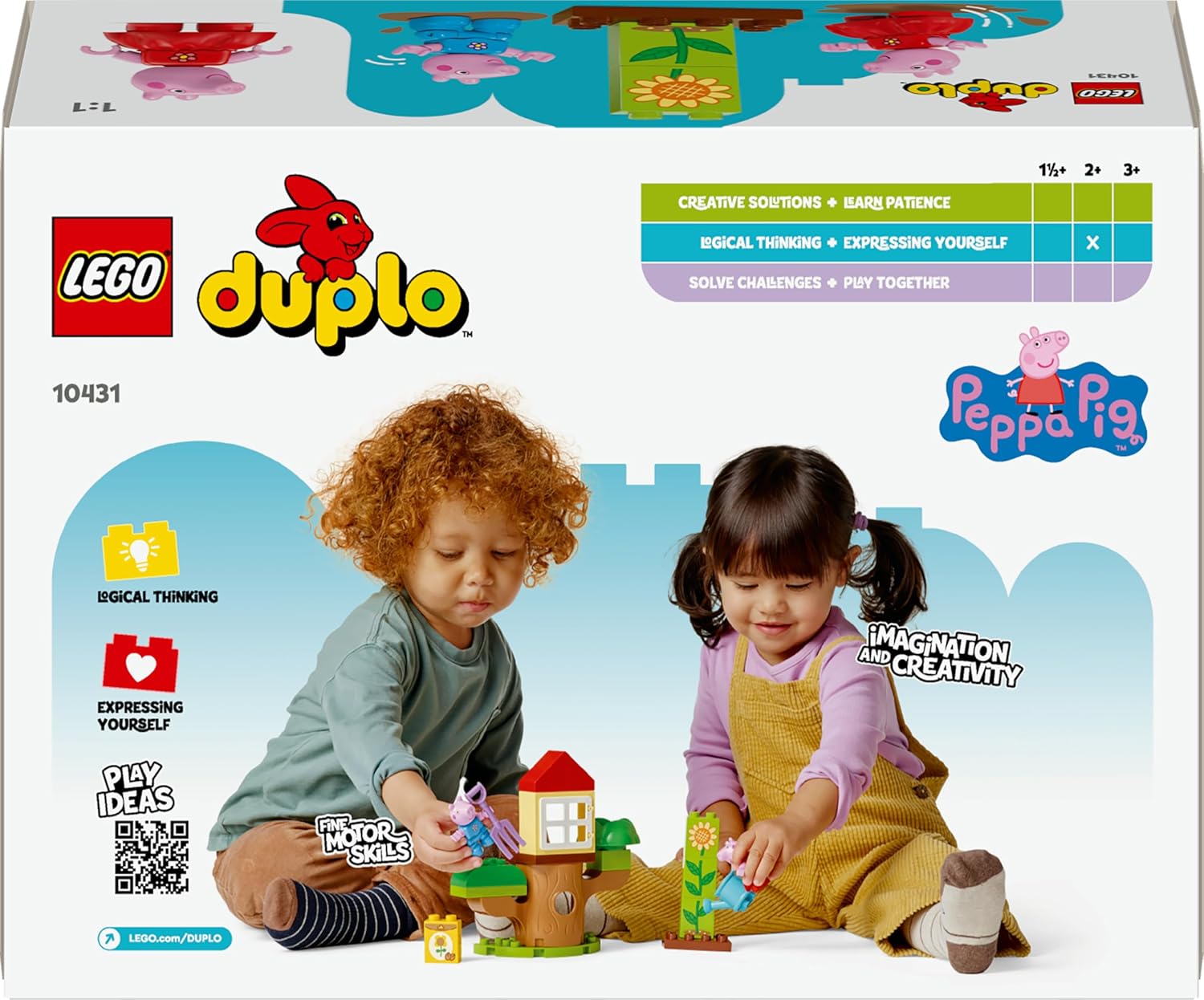 LEGO DUPLO Peppa Pig Garden and Tree House Toy - Aaram Parents