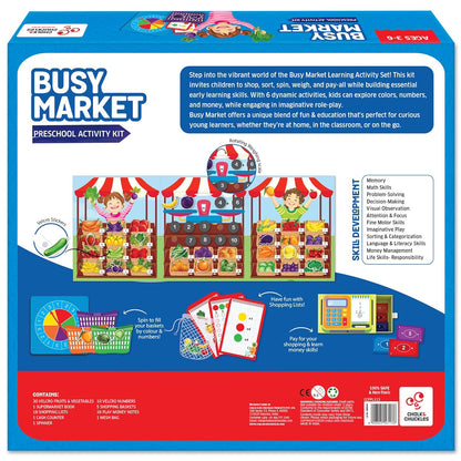 Chalk & Chuckles- Busy Market Activity Kit