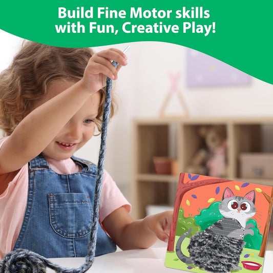 Chalk & Chuckles- Lace Art Furry Animals