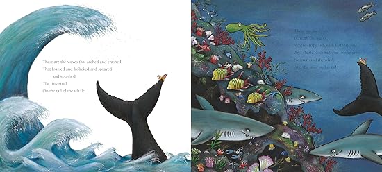 The Snail and the Whale [Paperback] Donaldson, Julia and Scheffler, Axel - Aaram Parents
