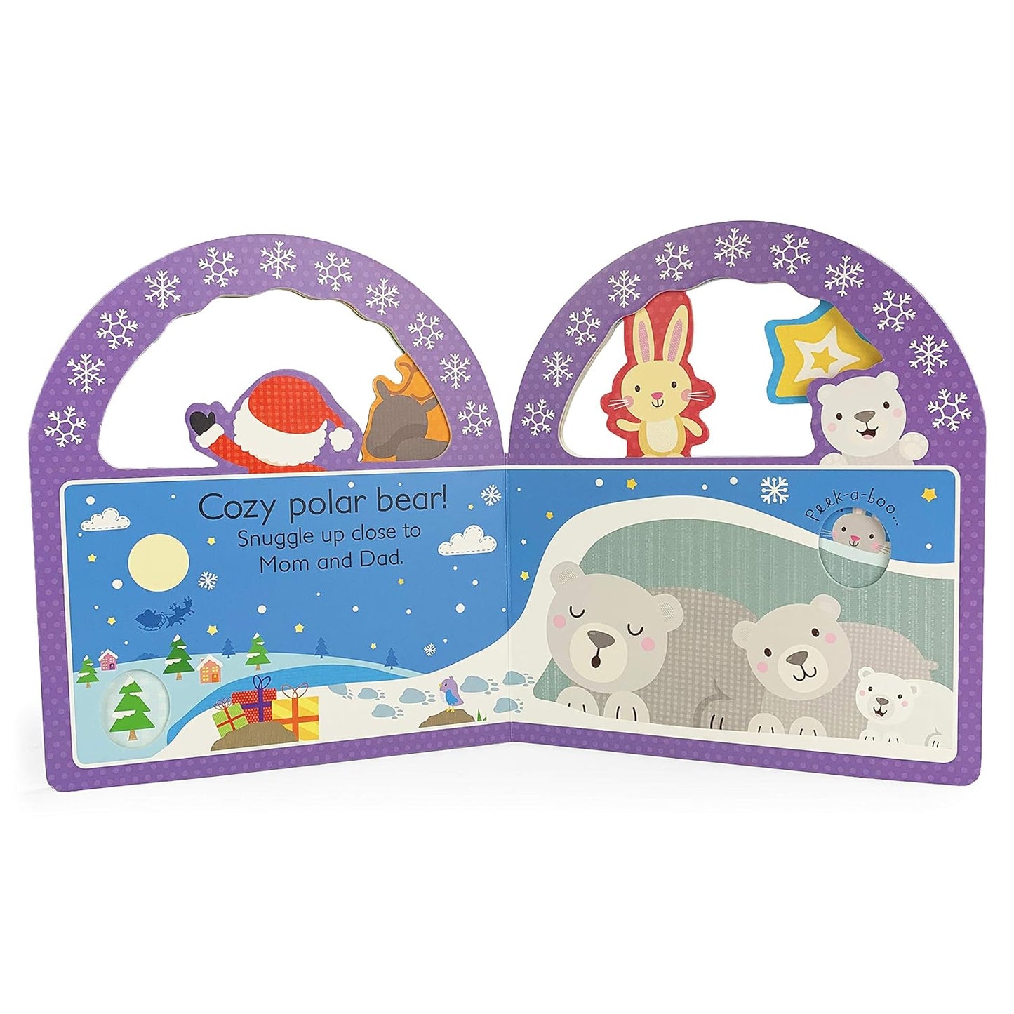 Hello, Christmas!: Peek-a-Boo Friends (Peek-a-boo Handle)