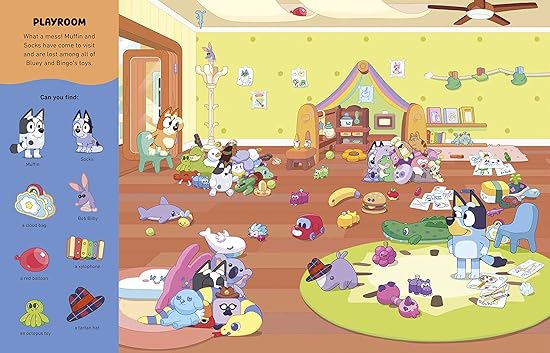 Bluey: Where's Bluey?: A Search-and-Find Book - Aaram Parents
