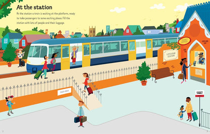 First Sticker Book Travel