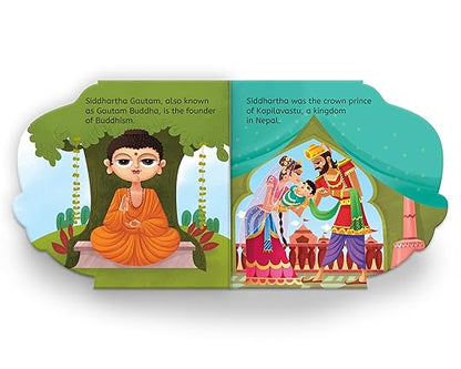 My First Shaped Board Book:Buddha - Aaram Parents