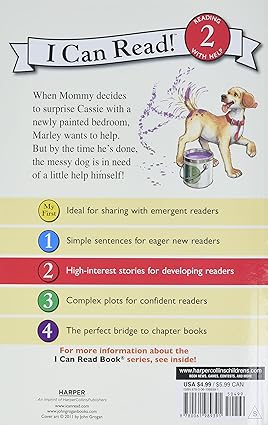 Marley: Messy Dog (I Can Read Level 2) - Aaram Parents