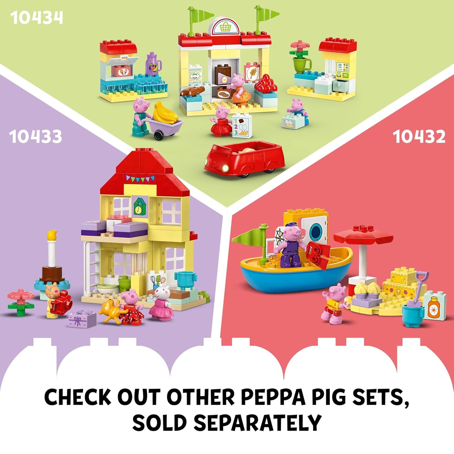 LEGO DUPLO Peppa Pig Garden and Tree House Toy - Aaram Parents