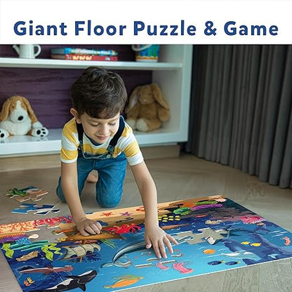 Skillmatics Piece & Play - Underwater Animals Jigsaw Puzzle - Aaram Parents