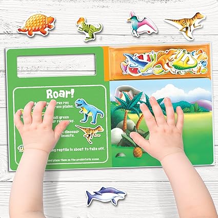 SOFT FELT PLAY BOOKS: DINOSOURS - Aaram Parents