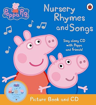 Peppa Pig: Nursery Rhymes and Songs: Picture Book and CD - Aaram Parents