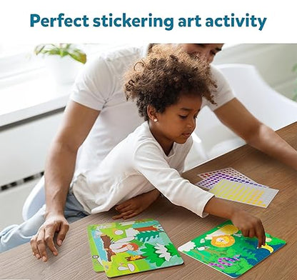 Skillmatics Dot it! Wild, Farm and Underwater Animals Sticker Craft Kit - Aaram Parents