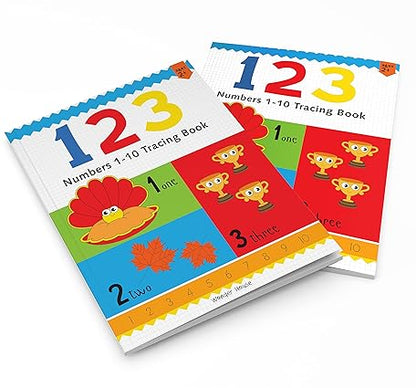 Preschool Activity Book: 123 - Numbers 1-10 Tracing Book For Kids - Aaram Parents