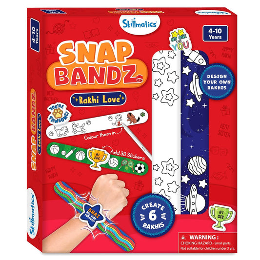 Skillmatics Craft Activity - Snap Bandz Rakhi Love