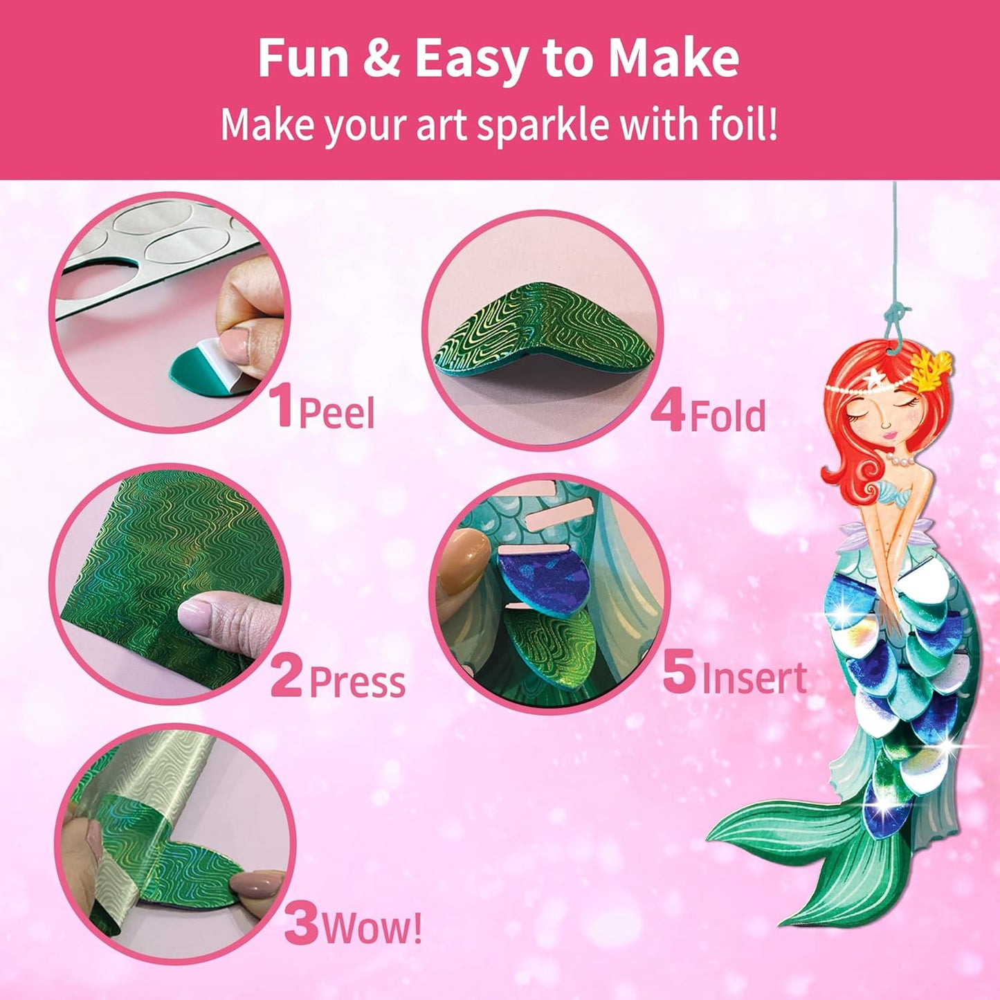 Chalk & Chuckles- Art Foil Art - Magical Friends